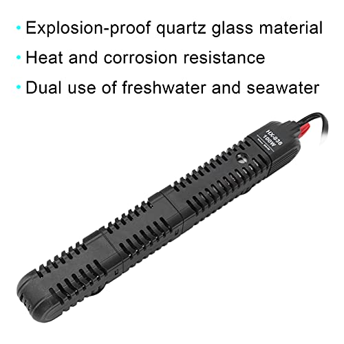 Résistance de chauffage submersible d'aquarium pour stabiliser l'eau