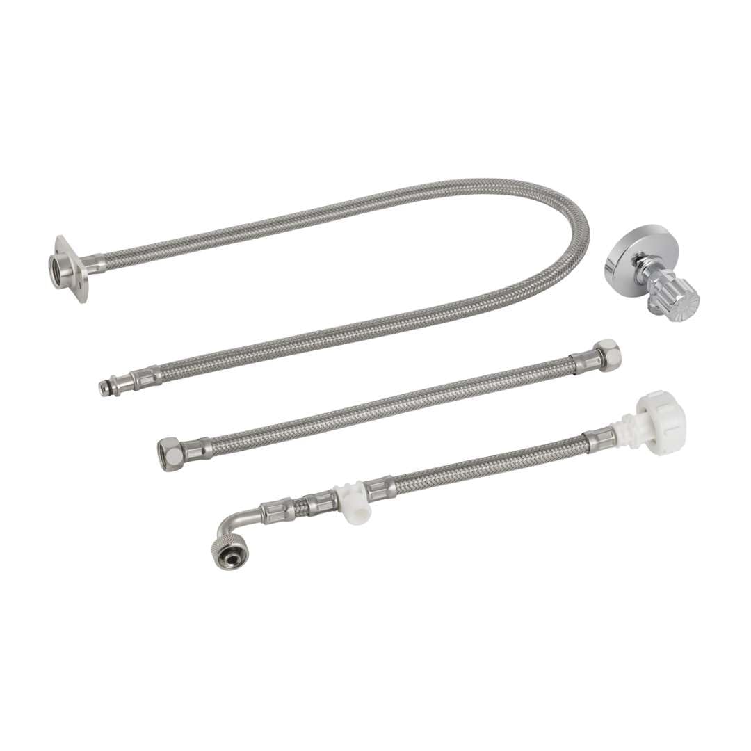 Geberit 240635001 Fertigmontageset 240.635.00.1 für AquaClean Dusch-WC,für Bauhöhe 98cm