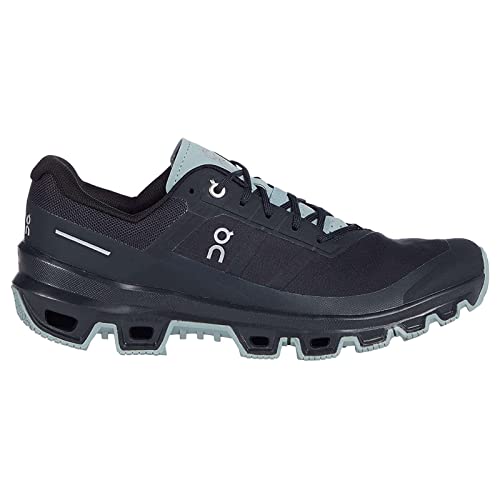ON Running Damen Cloudventure Synthetik-Textil-Sneaker, Schwarze Kopfsteine, 37 EU