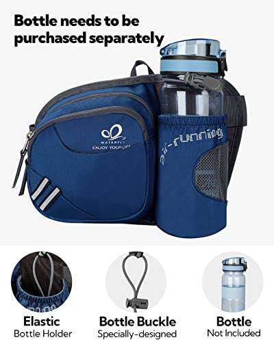 image for WATERFLY Fanny Pack Waist Bag: Waist Pack for Women Men with Water Bot