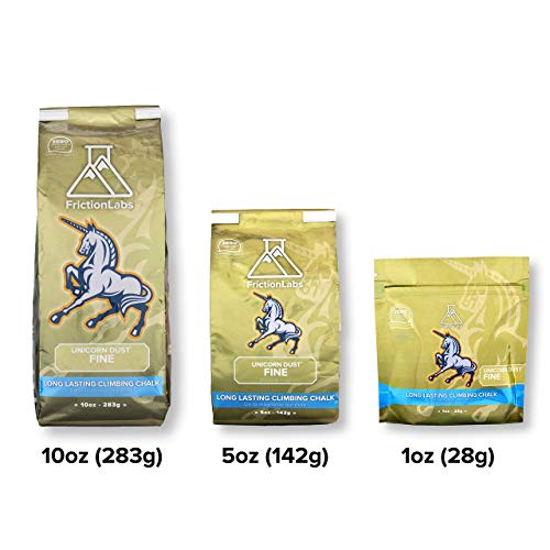 FRICTION LABS FrictionLabs El estándar de Tiza para la Escalada en Roca, Crossfit 10 onzas Fine Texture - Unicorn Dust