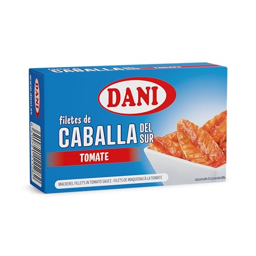 Dani Filetes de Caballa en Tomate, 82g