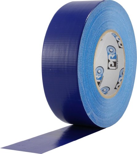 Duct tape adhésif toilé bleu de 7,6 cm large pour réparation et scellement