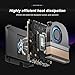 BOGSAME M4 Mini PC Ryzen 7 8745HS Mini Computer 11 Pro 32GB DDR5 1TB M.2 SSD WiFi 6E Bluetooth 5.2