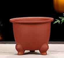 中国　宜興　盆栽鉢　植木鉢　盆栽 Amazon.co.jp: 中國宜興 盆栽鉢 植木鉢 小品盆栽鉢 大品盆栽鉢