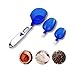 Portatile accurato elettronico digitale tazza cucchiaio scala peso 500/0.1g bilance da cucina strumento di misura blu misura latte tè farina farina spezie medicina misura per la cucina domestica