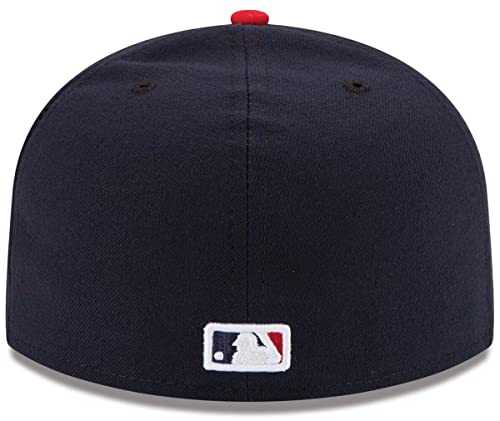 Image of New Era MLB 59FIFTY Team Color Authentic Collection Fitted On Field Game Cap Hat (7 7 /8, Minnesota Twins Alternate)