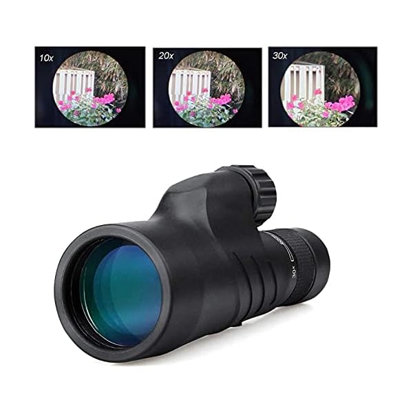 AWJ Fernglas für Erwachsene, Praktisches Teleskop Zoom Monokular Fernglas Bak4 Prism Wasserdichtes Hochleistungsteleskop… – Bild 6