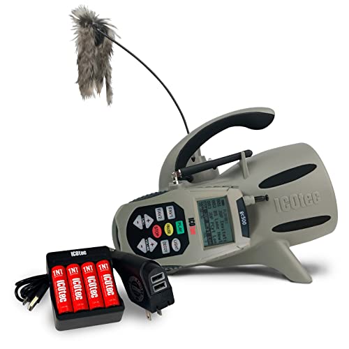 Icotec Gen2 Gc500 Programmable Predator Call/Decoy Combo With Tnt Rechargeable Battery Kit #TOP9