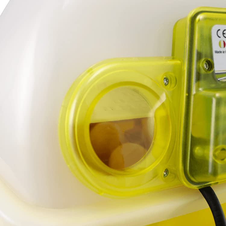 Incubadora digital semiautomática ET12 con aditivo antibacteriano Biomaster™ - River Systems - Capacidad 12 huevos de tamaño mediano o 48 pequeños