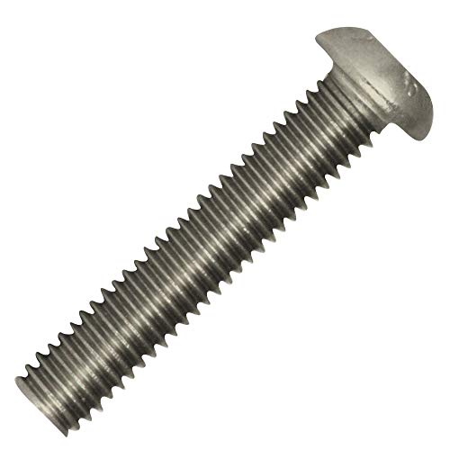 Preisvergleich Produktbild BiBa-Schrauben / Linsenkopfschraube / M5x60 / (10 Stück) / Innensechsrund TX ISR / ISO 7380 / Linsenschrauben / Flachkopfschrauben / Vollgewinde / rostfreier Edelstahl A2 V2A