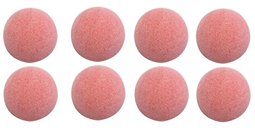 Tornado Official Foosballs Tournament Balls Commercial Quality - Play Like The Pros (8 Balls Red)