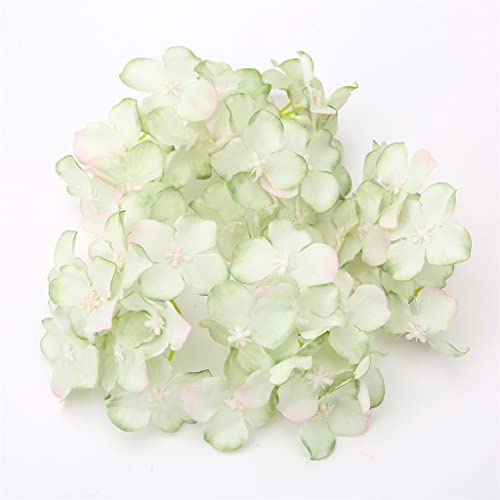 Jahh Simulation Hydrangea Head Silk Flower Wreath Floral Decoration Wedding Props Fake Flower (Color : H, Size : 200Pcs) #TOP6