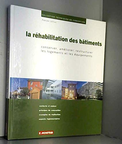 livre La Réhabilitation des bâtiments