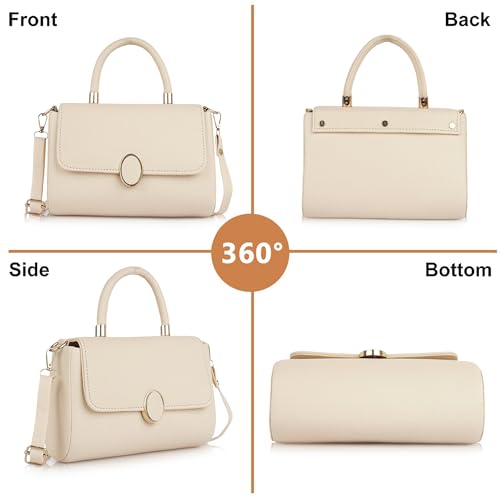 Image of Synthetic Leather Casual Classy Top Handle Handheld Crossbody Travel Side Sling Bag For Women