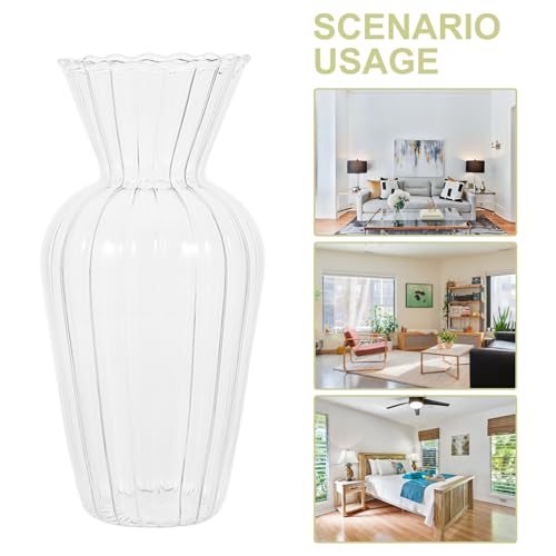 Jarrones pequeños de cristal de diseño artesanal único para decoración selecta 4