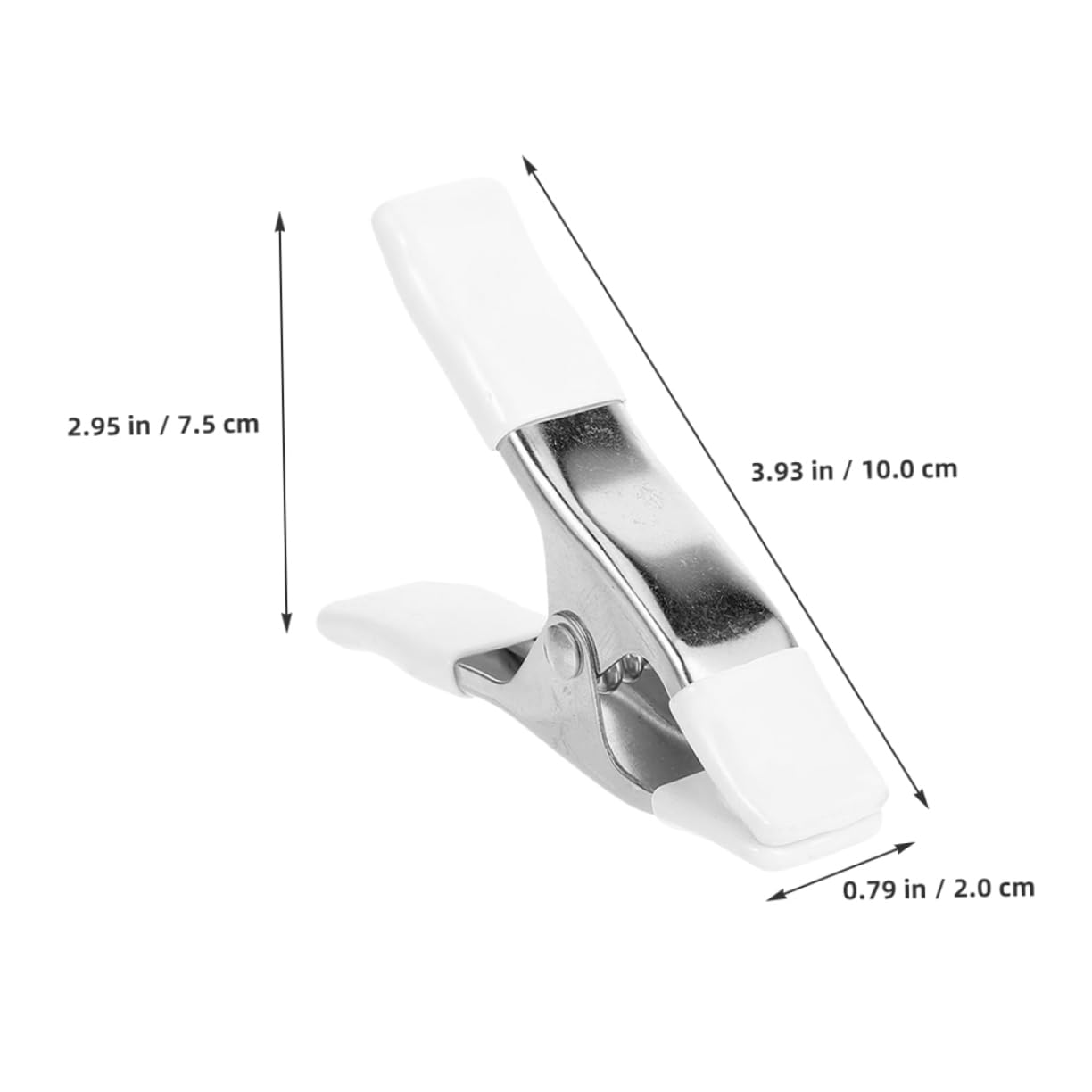 OSALADI Medium Size Heavy Duty Clamps for Photography Backdrop Nickel Coated Pvc Protection 4/pack