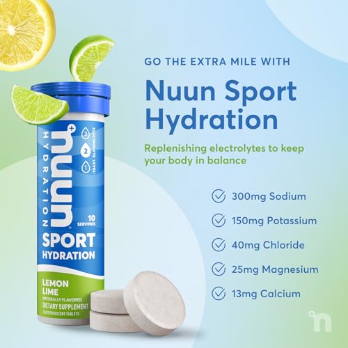 Nuun Hydration Complete Pack - Sport, Vitamins, Immunity and Rest Electrolyte Drink Tablets, Mixed, 4 Pack (42 Servings)