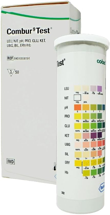 COMBUR 9 Test M Teststreifen