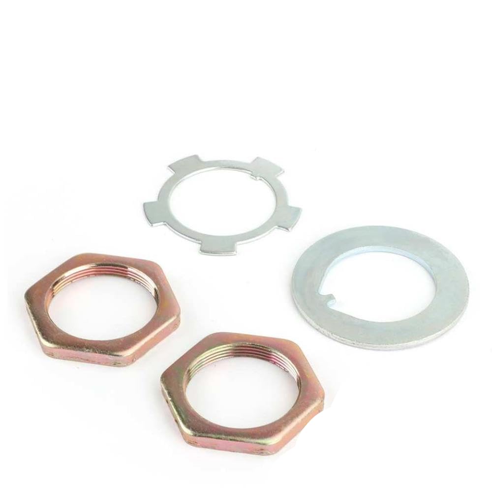 4352160011 Front Axle Hub Spindle Lock Nut Washer Kit 43521-60011 Compatible with 4Runner Front Axle Assembly Replacement Parts