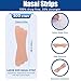 100Pcs Nasal Strips for Snoring, Extra Strength Nose Strips Breathing, Nose Tape for Sports and Sleep, Anti Snoring Strips Help Stop Snoring and Nasal Congestion Relief
