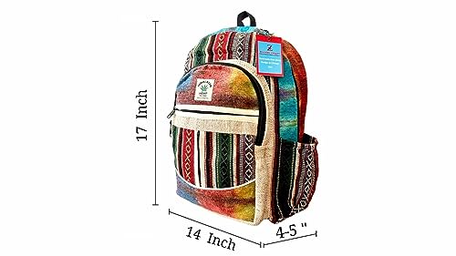 Zillion-Craft-himalayan-hemp-back-pack-Laptop-Tablet-carrying-college-travel-back-pack-Hand-made-strong-multi-pocket-back-pack
