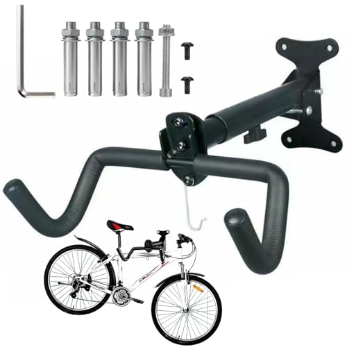 Supporto da Parete per Bicicletta,Supporto Bici da Muro Pieghevole,Portabici da