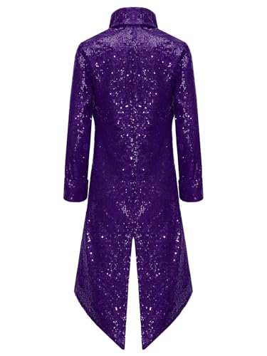 Moily Kids Girls Boys Sequins Steampunk Tailcoat Jacket Vintage Gothic Long Coat Medieval Victorian Frock Coat2