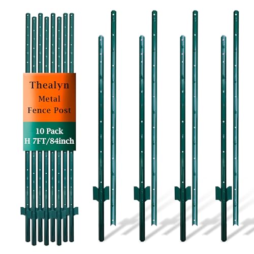 Thealyn 6ft Fence Posts 10-Pack