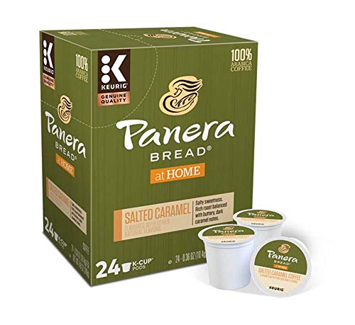 Keurig Coffee Pods K-Cups 16 / 18 / 22 / 24 Count Capsules ALL BRANDS / FLAVORS (24 Pods Panera Bread - Salted Caramel)