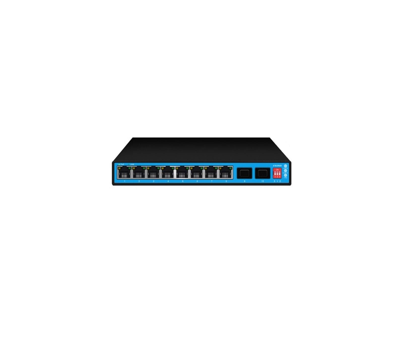 Commutateur POE Gigabit 8 Ports avec 2 Uplink EW-S1910FG-DP