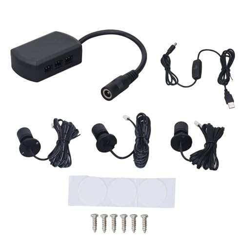 Focos LED de disco regulables con montaje en superficie ajustable para vitrina