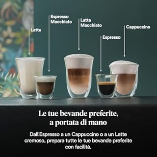 De’Longhi Dedica Style – Perfetto Macchina da Caffè Espresso, Compatibile con Cialde ESE, Montalatte Manuale per Cappuccino, Pannello di Controllo con Pulsanti, Larghezza 15 cm, Nero (EC685.BK)