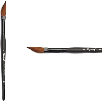 Raphael Stradivarius Synthetic Kolinsky Watercolor Brush, Dagger, 4