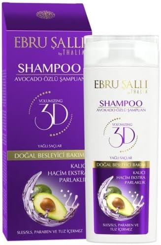Avocado Oil Shampoo for Instant Fat Hair Ebru Salli by Thalia