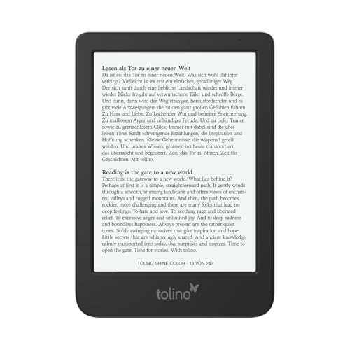 tolino Shine Color 6" Farb-Lesegerät
