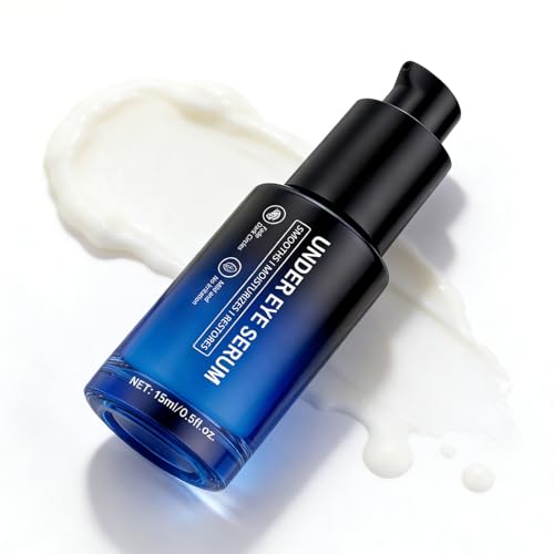 Based Under Eye Elix Mens Eye Cream For Dark Circles And Puffy Eyes Eye Cream Anti Aging Mens Eye Bags Remover Anti Wrinkle Cream Hydrating & Revitalising With Caffeine Korean Skincare (1 Piece)