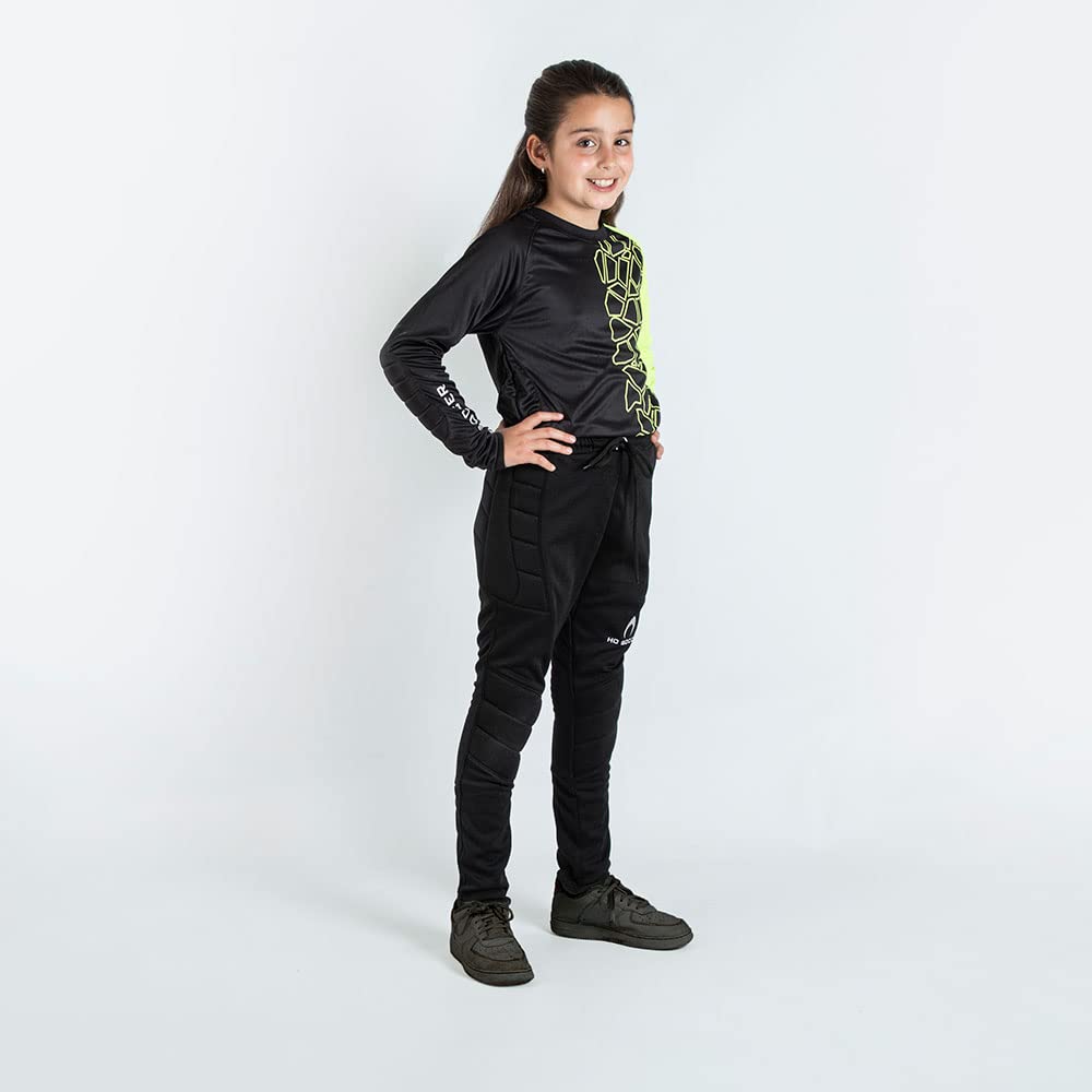 HO Soccer Kid Keeper Set Fraktur Lime Maglietta Unisex-Bambini e Ragazzi