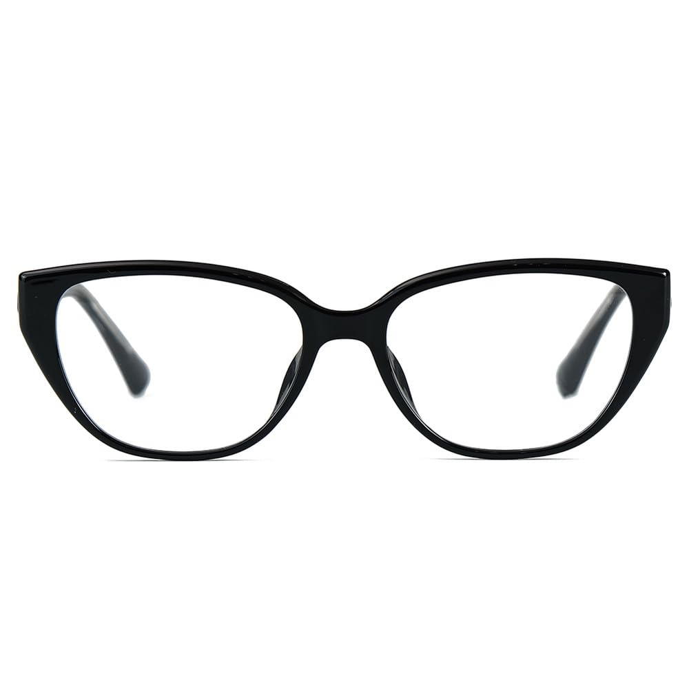 unisex blokujące okulary kwadratowe męskie przezroczyste soczewki kocie okulary oprawki damskie octanowe akcesoria damskie
