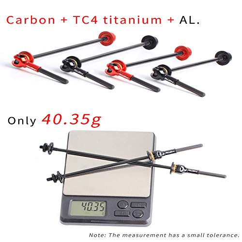 Liberação de bicicleta, Romacci 2 PCS bicicleta de liberação rápida cubo da roda dianteira traseira
