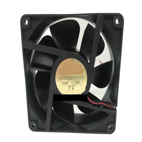 Ventilateur 12038H28B 28V résout la surchauffe des circuits avec ses deux fils
