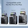 Comgrow Creality K2 Pro Combo 3D Printer Multicolor 3D Printers and Original Direct Extrusion Kit with Dual Gears and Filament Break Sensor