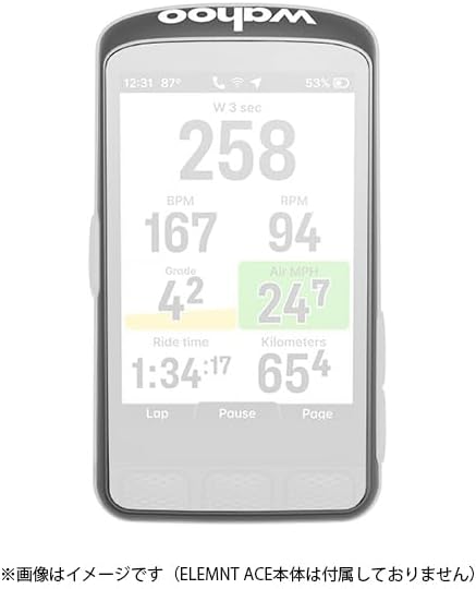 Wahoo Element Ace Trim Dark Silver