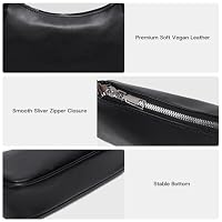 LACOMILA Small Shoulder Bag for Women Cute Mini Purse Trendy (Black) — image 5