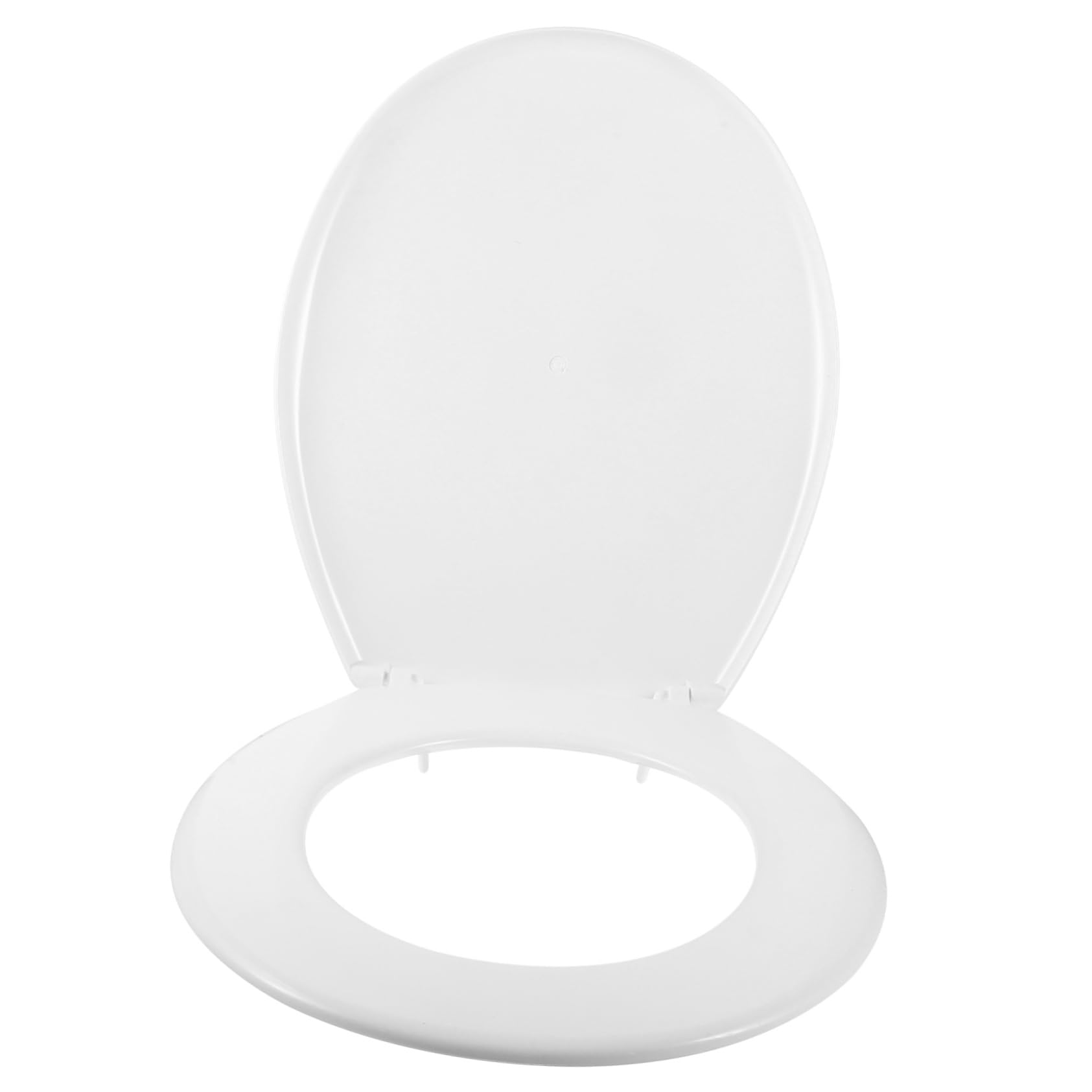 Abattant u plastique effet marbre WOONEKY pour couvercle de toilette de salle de bain