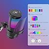 ZealSound USB Gaming Microphone Kit,Noise Cancellation Condenser Mic with Touch Mute,Gain,Monitoring,Boom Arm for Streaming,Podcast,Twitch,YouTube,Discord,iPhone,iPad,PC,Computer,PS4,PS5,Mac,GamerWave #3