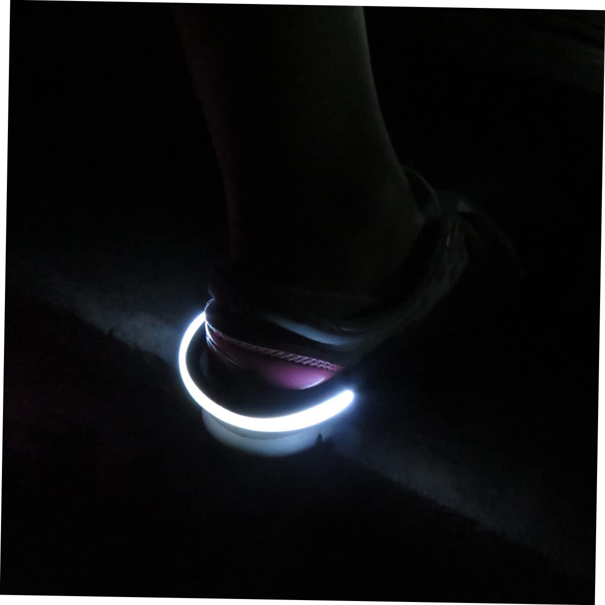 POPETPOP 2sets Led Shoe Clip Lights Night Running Safety Lights for Runners Walkers Dogs 2pcs*2