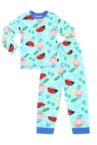 Conjunto de pijama largo Ben and Holly Little Kingdom Lets Explore, azul, 3-4 Years