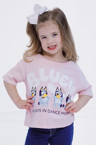 Image of Bluey Girls T-Shirt Little Kid to Big Kid Sizes (4-14-16)