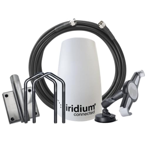Image of Iridium GO! Exec Fixed Installation Kit | Satellite Wi-Fi Hotspot | Global Connectivity | Voice, Messaging, Data | Rugged Design